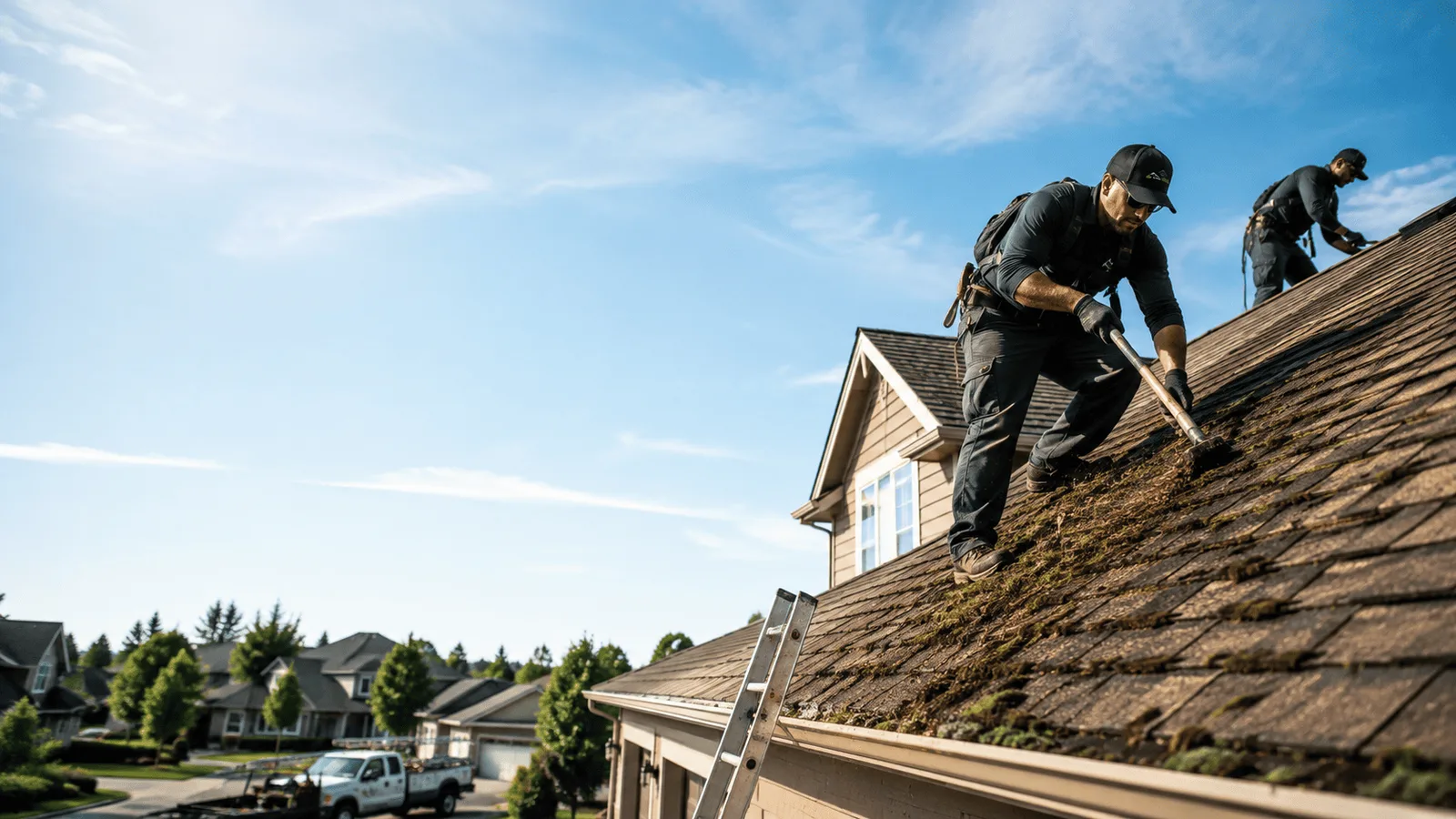 Roof Moss Removal in Avoca, WI near me
